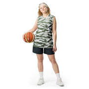 Tiger Stripe Arctic Noorvik CAMO Unisex Basketball Jersey