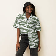 Tiger Stripe Arctic Noorvik CAMO Unisex Short-Sleeve Button Shirt - Button-Up