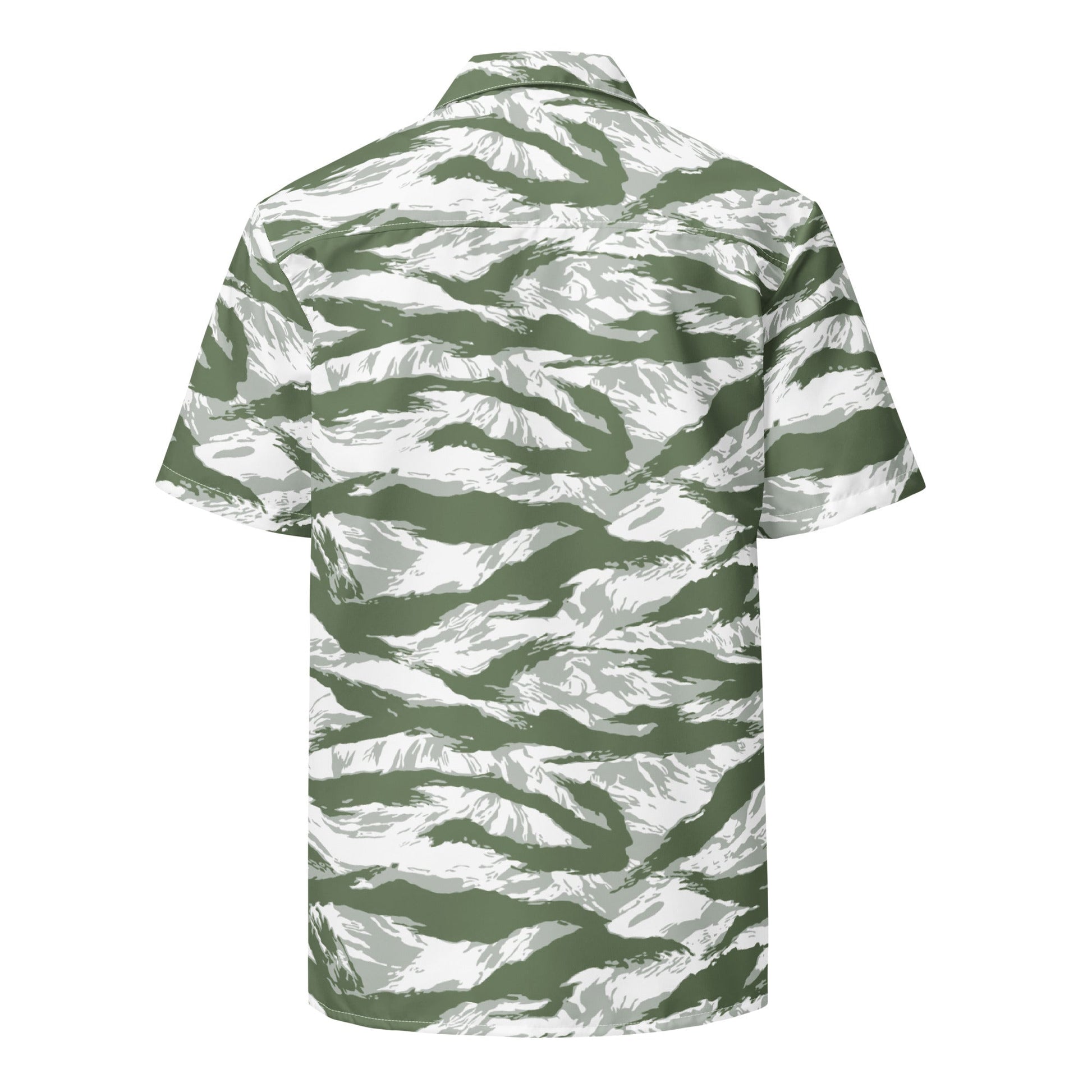 American Tiger Stripe Arctic Noorvik CAMO Unisex button shirt - Button Shirts