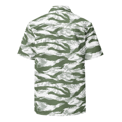 American Tiger Stripe Arctic Noorvik CAMO Unisex button shirt - Button Shirts