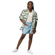 Tiger Stripe Arctic Noorvik CAMO Unisex Short-Sleeve Button Shirt - Button-Up