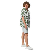 Tiger Stripe Arctic Noorvik CAMO Unisex Short-Sleeve Button Shirt - Button-Up