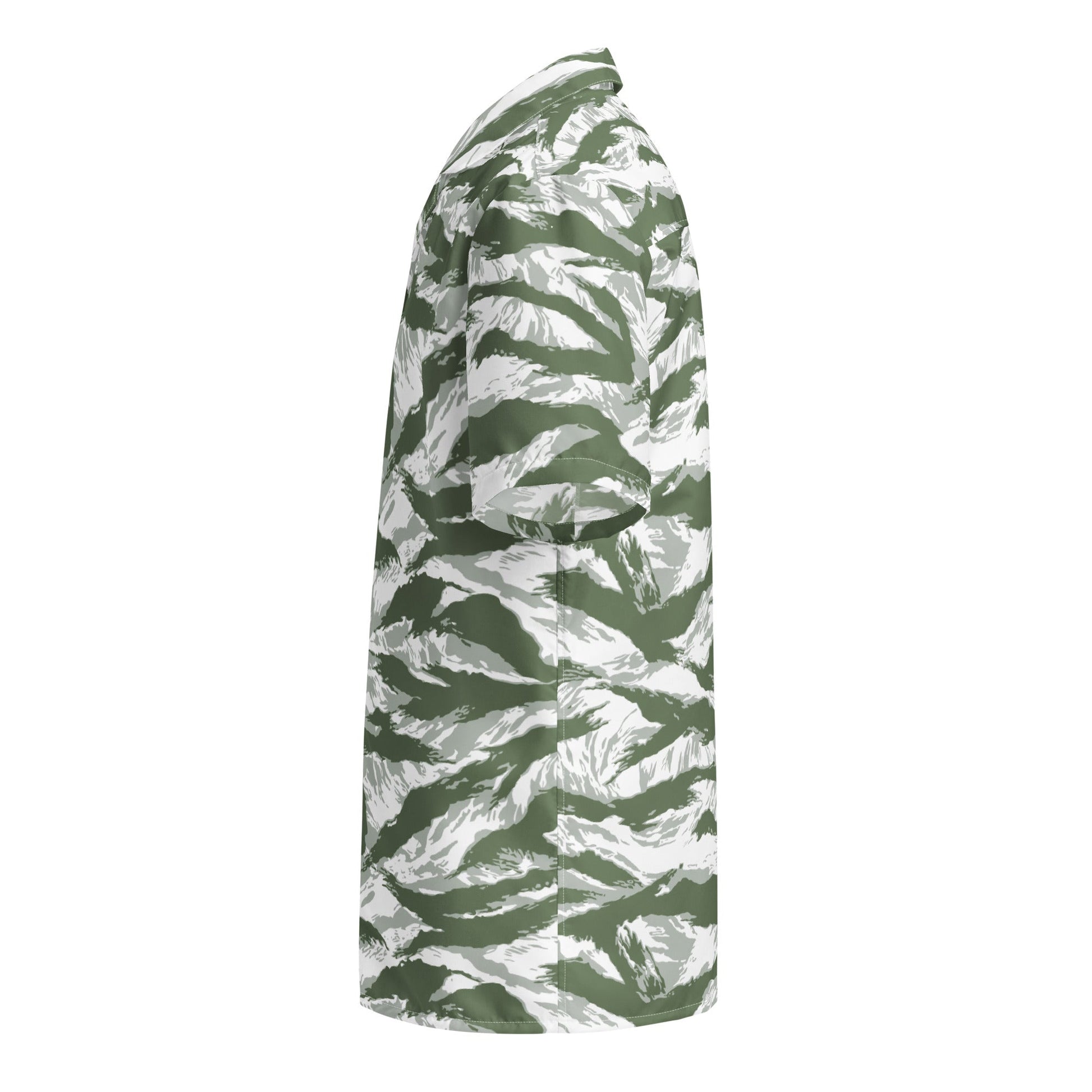 American Tiger Stripe Arctic Noorvik CAMO Unisex button shirt - Button Shirts