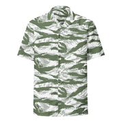 Tiger Stripe Arctic Noorvik CAMO Unisex Short-Sleeve Button Shirt - Button-Up