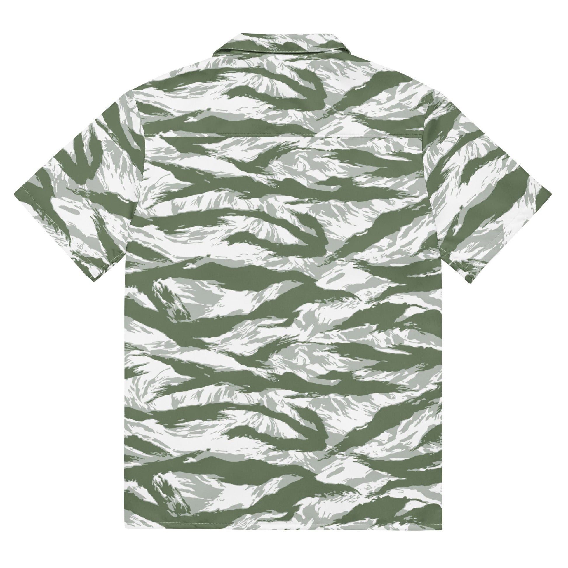 American Tiger Stripe Arctic Noorvik CAMO Unisex button shirt - Button Shirts