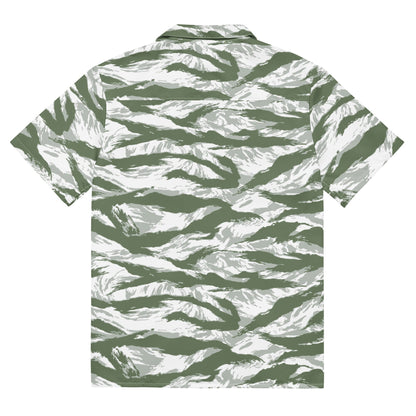 American Tiger Stripe Arctic Noorvik CAMO Unisex button shirt - Button Shirts