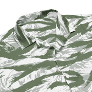 Tiger Stripe Arctic Noorvik CAMO Unisex Short-Sleeve Button Shirt - Button-Up