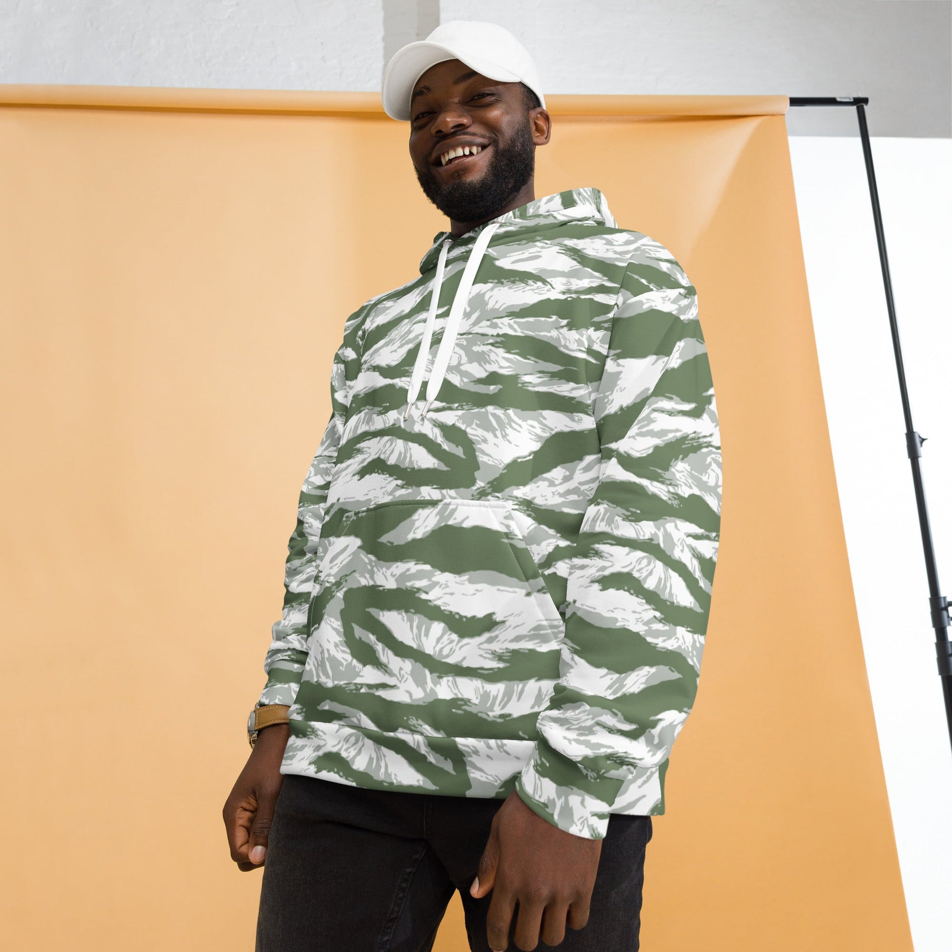 American Tiger Stripe Arctic Noorvik CAMO Unisex Hoodie - Hoodies