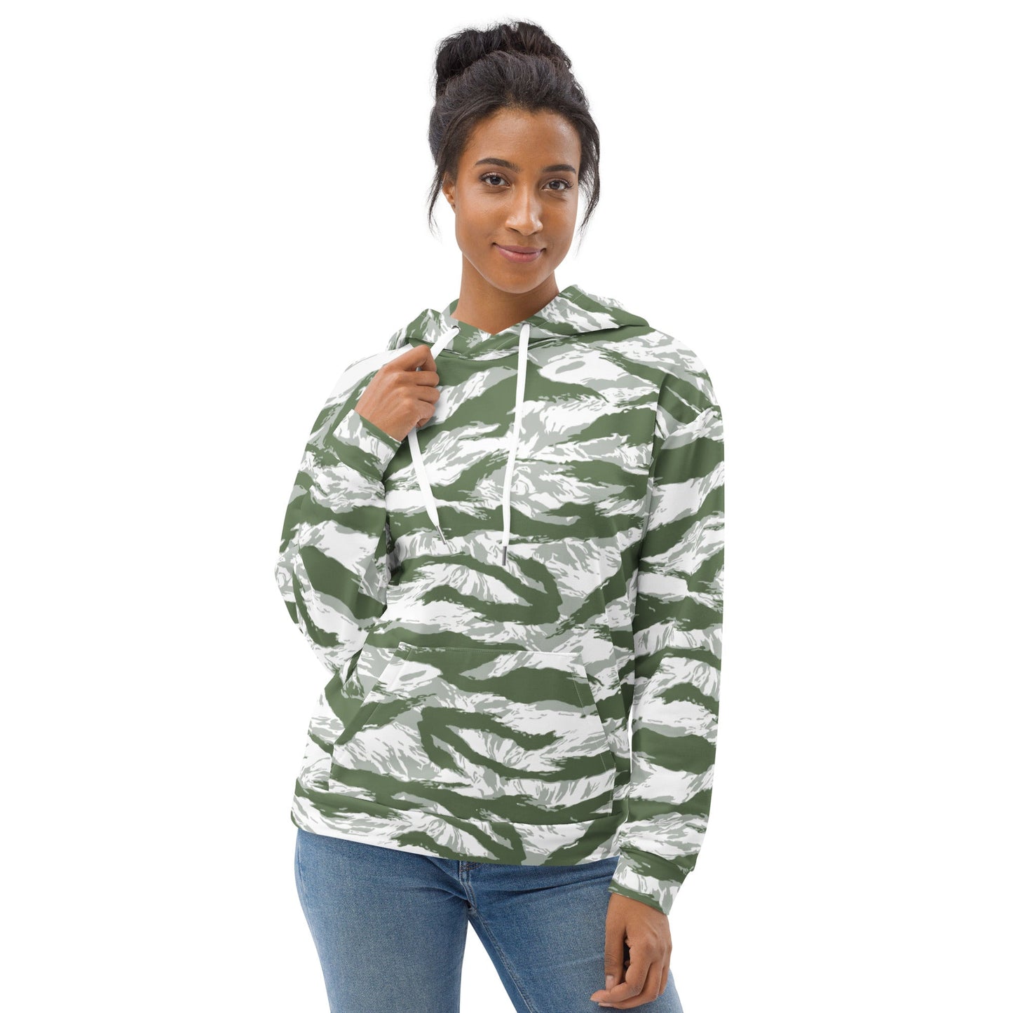 American Tiger Stripe Arctic Noorvik CAMO Unisex Hoodie - Hoodies