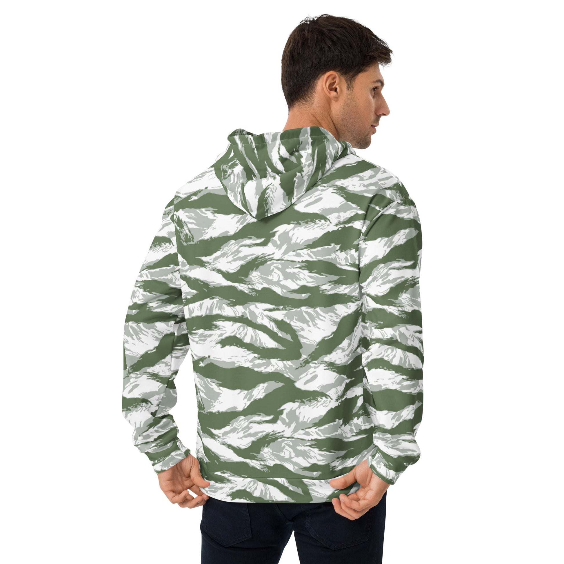 American Tiger Stripe Arctic Noorvik CAMO Unisex Hoodie - Hoodies