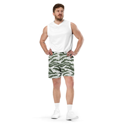 American Tiger Stripe Arctic Noorvik CAMO Unisex mesh shorts - Mesh Shorts