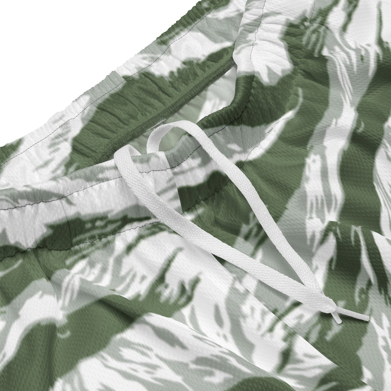 Tiger Stripe Arctic Noorvik CAMO Unisex Mesh Shorts