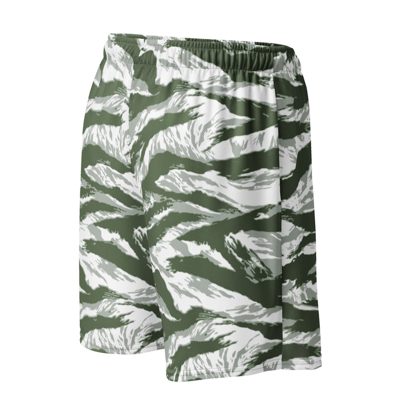 Tiger Stripe Arctic Noorvik CAMO Unisex Mesh Shorts