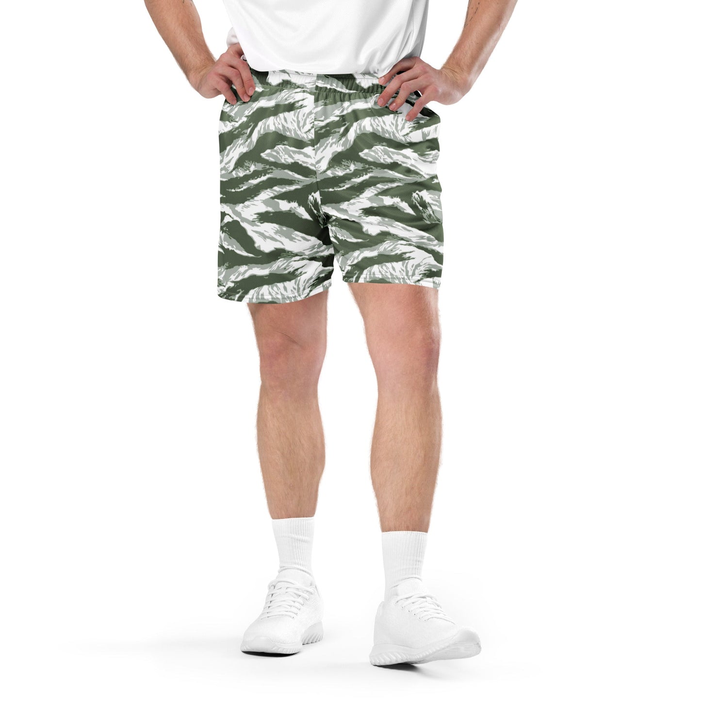 American Tiger Stripe Arctic Noorvik CAMO Unisex mesh shorts - Mesh Shorts