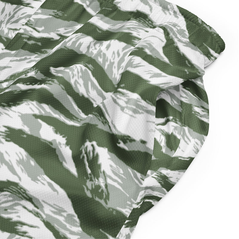 Tiger Stripe Arctic Noorvik CAMO Unisex Mesh Shorts