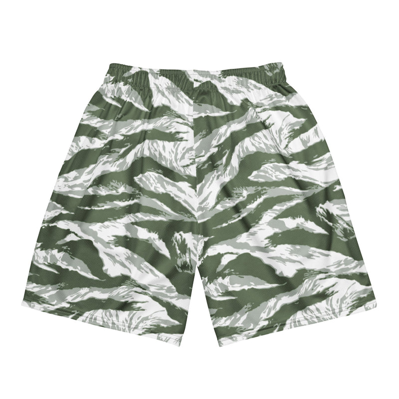 Tiger Stripe Arctic Noorvik CAMO Unisex Mesh Shorts