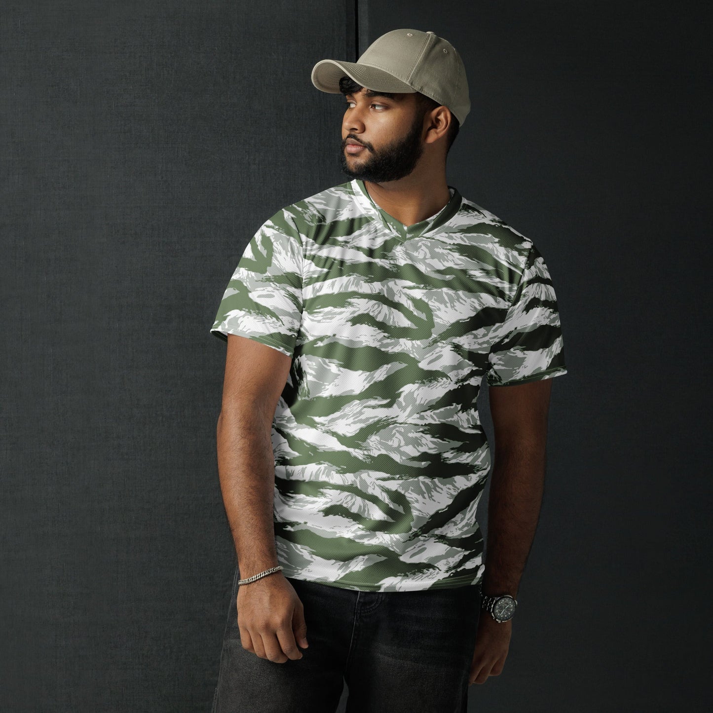 American Tiger Stripe Arctic Noorvik CAMO unisex sports jersey - Sports Jerseys