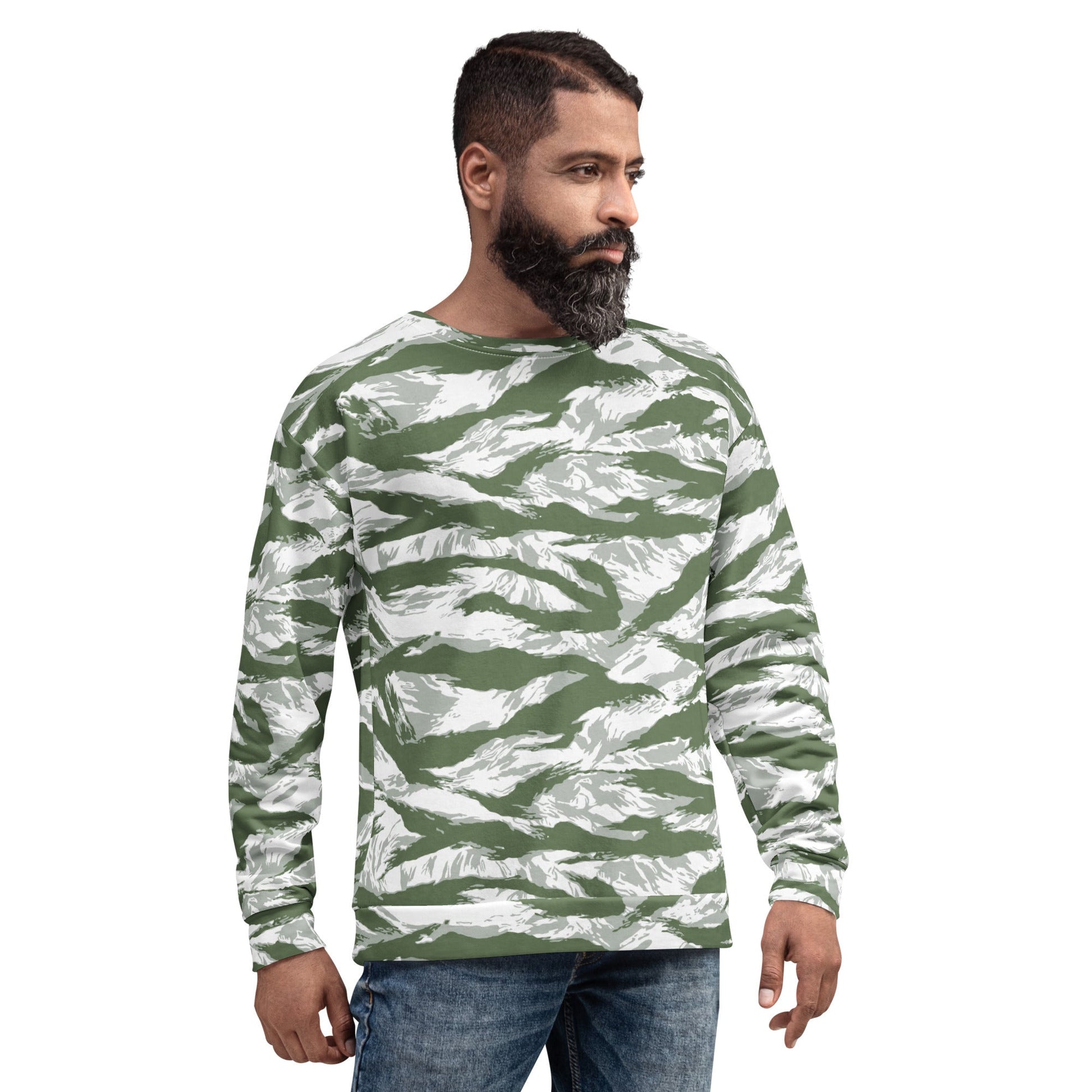 American Tiger Stripe Arctic Noorvik CAMO Unisex Sweatshirt - Sweatshirts