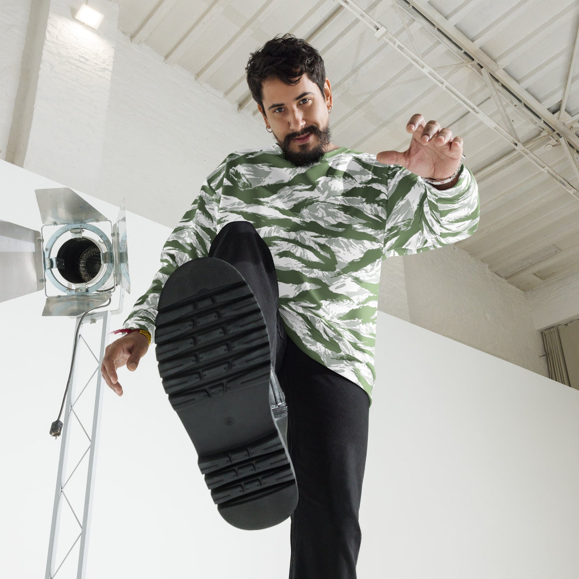 American Tiger Stripe Arctic Noorvik CAMO Unisex Sweatshirt - Sweatshirts