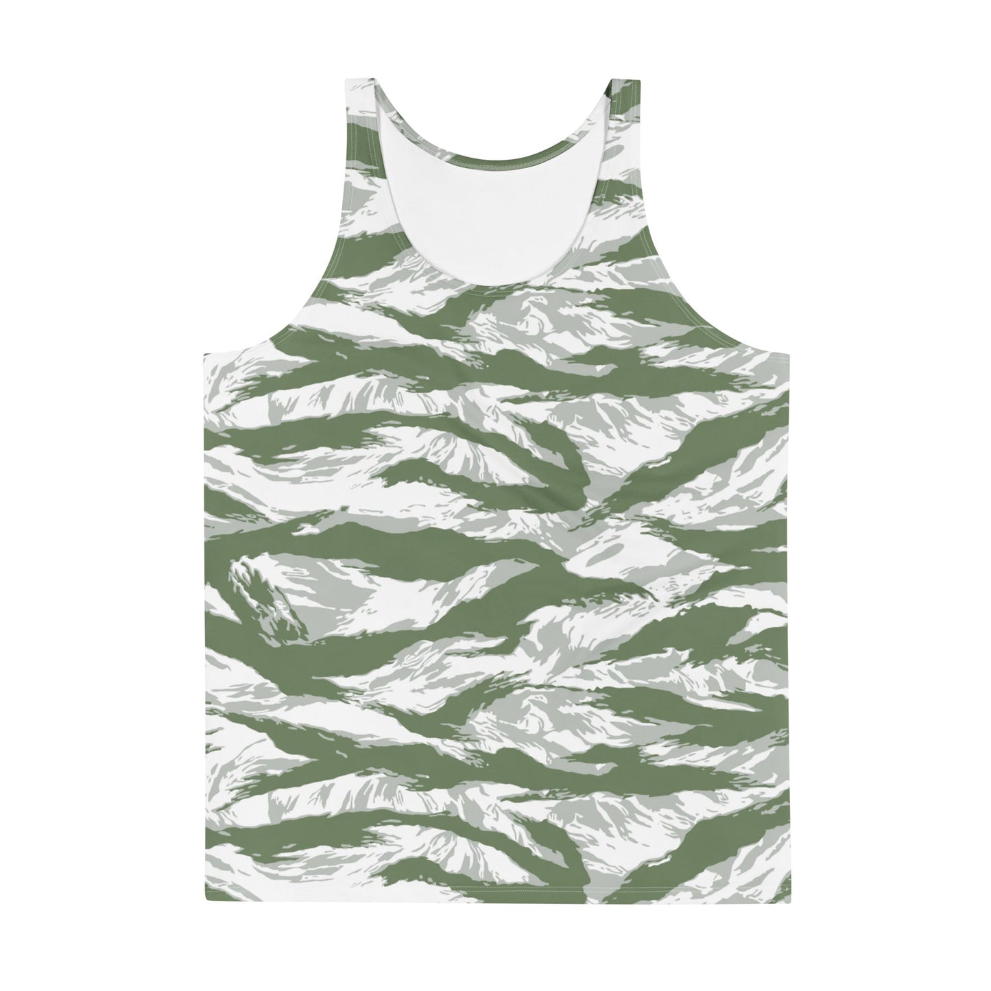 American Tiger Stripe Arctic Noorvik CAMO Unisex Tank Top - Tops