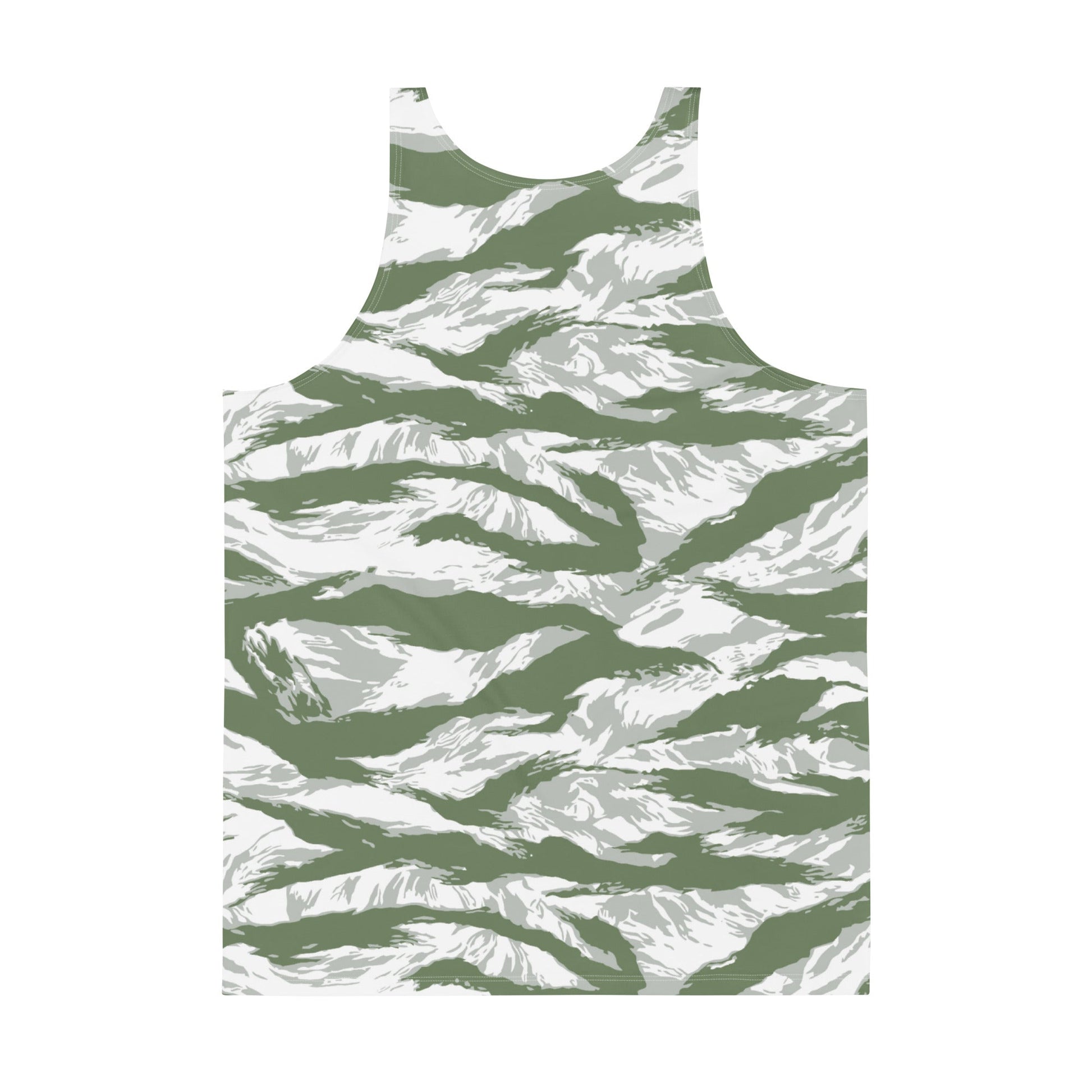 American Tiger Stripe Arctic Noorvik CAMO Unisex Tank Top - Tops