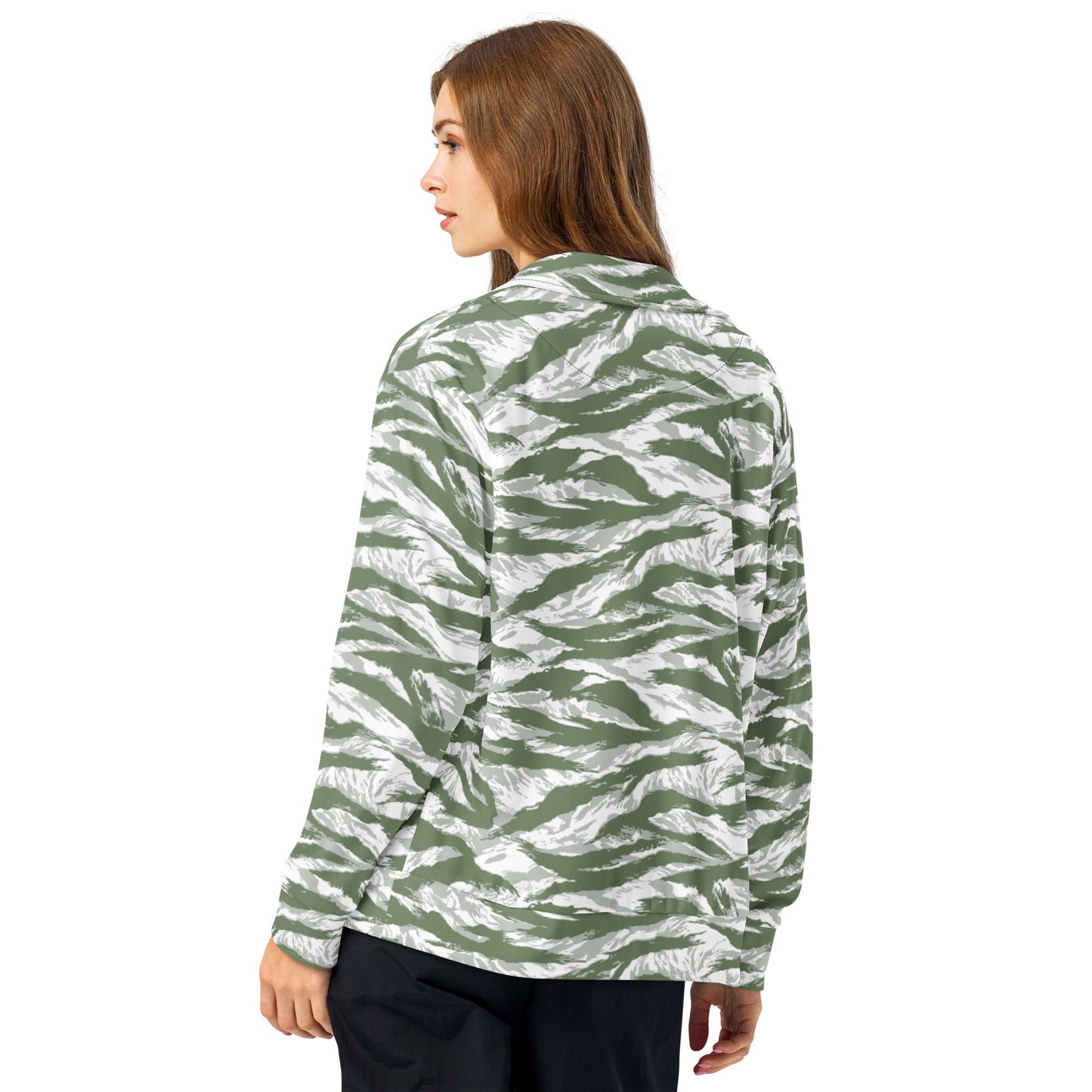 American Tiger Stripe Arctic Noorvik CAMO Unisex Track Jacket - 2XS