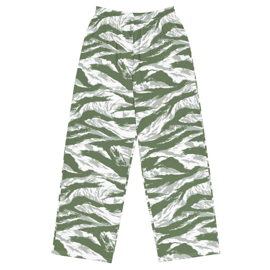 American Tiger Stripe Arctic Noorvik CAMO unisex wide-leg pants - 2XS - Wide-leg Pants