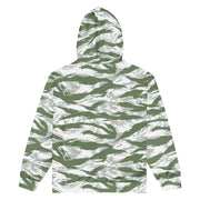 Tiger Stripe Arctic Noorvik CAMO Unisex Zip Hoodie