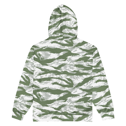 American Tiger Stripe Arctic Noorvik CAMO Unisex zip hoodie - Zip Hoodies
