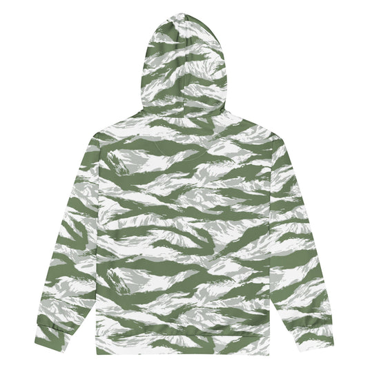 American Tiger Stripe Arctic Noorvik CAMO Unisex zip hoodie - Zip Hoodies