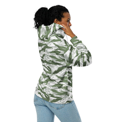 American Tiger Stripe Arctic Noorvik CAMO Unisex zip hoodie - Zip Hoodies