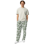 Tiger Stripe Arctic Noorvik CAMO Unisex Wide-Leg Joggers - 2XS