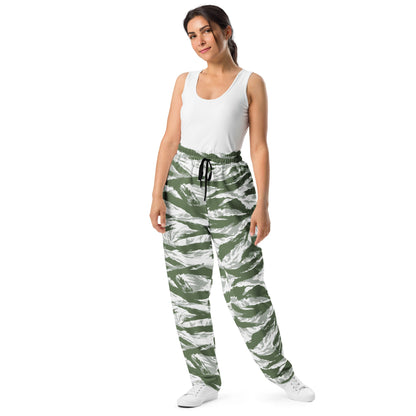 American Tiger Stripe Arctic Noorvik CAMO Wide-leg joggers - Joggers