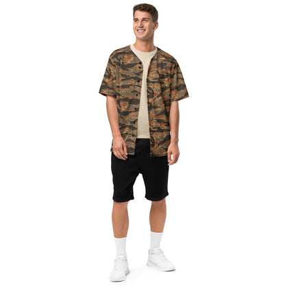 American Tiger Stripe Autumn CAMO baseball jersey - Baseball Jerseys