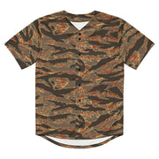 Tiger Stripe Emberwood CAMO Unisex Baseball Jersey