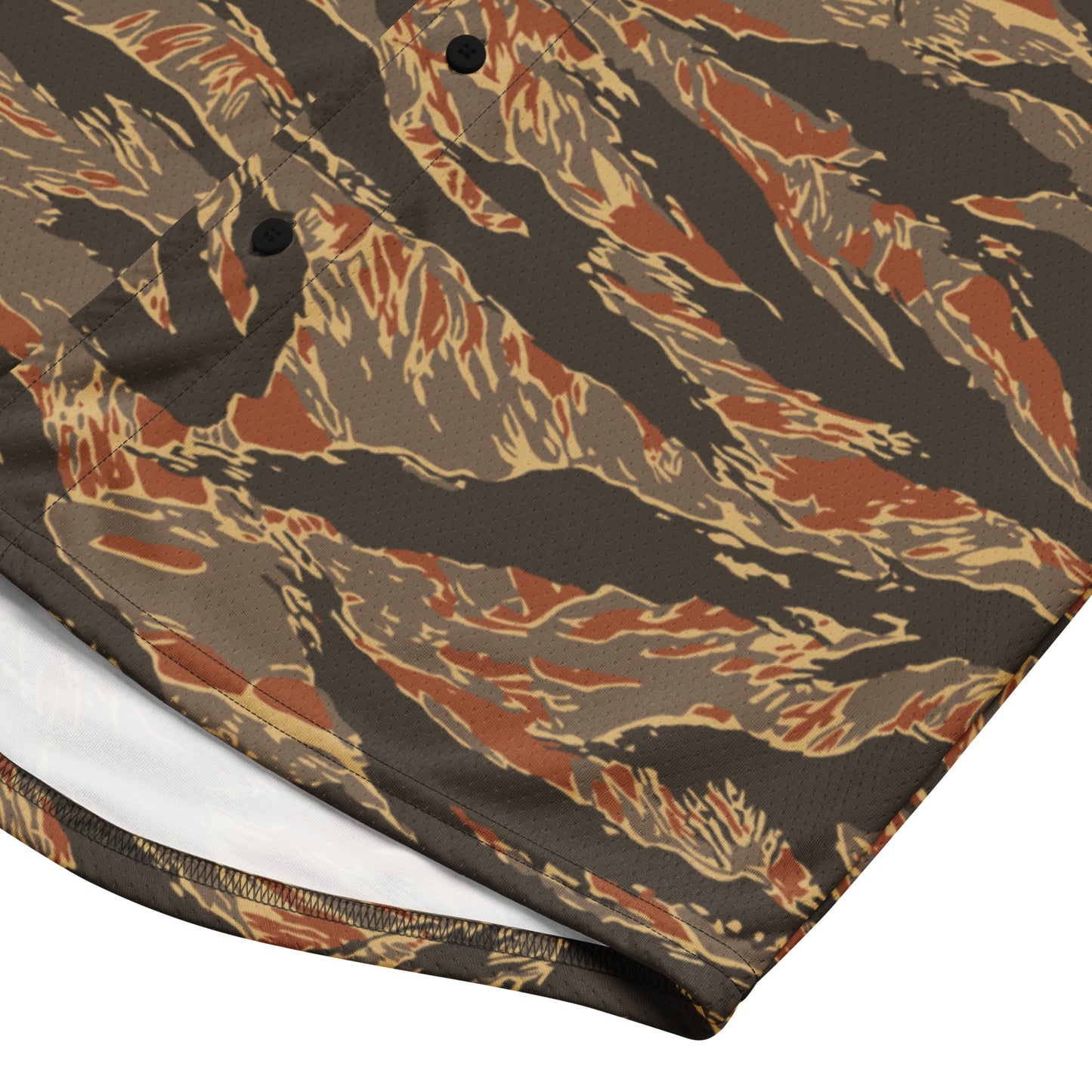 American Tiger Stripe Autumn CAMO baseball jersey - Baseball Jerseys