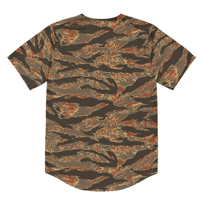 American Tiger Stripe Autumn CAMO baseball jersey - Baseball Jerseys