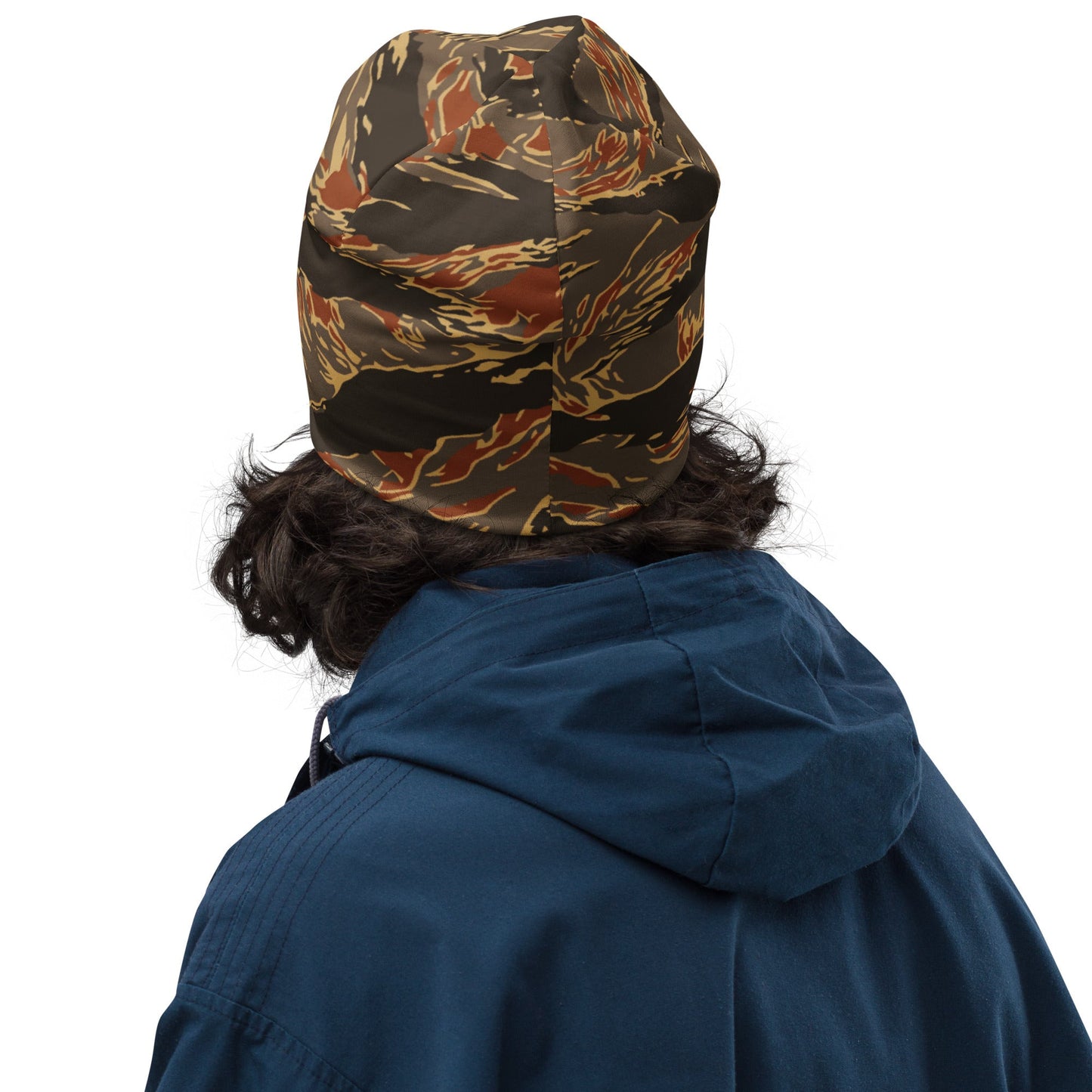 American Tiger Stripe Autumn CAMO Beanie - Beanies