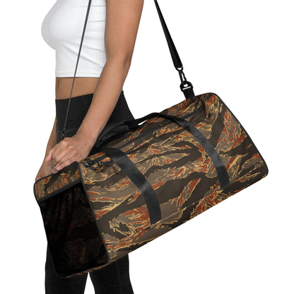 American Tiger Stripe Autumn CAMO Duffle Bag