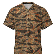 Tiger Stripe Emberwood CAMO Unisex American Football Jersey - 2XS