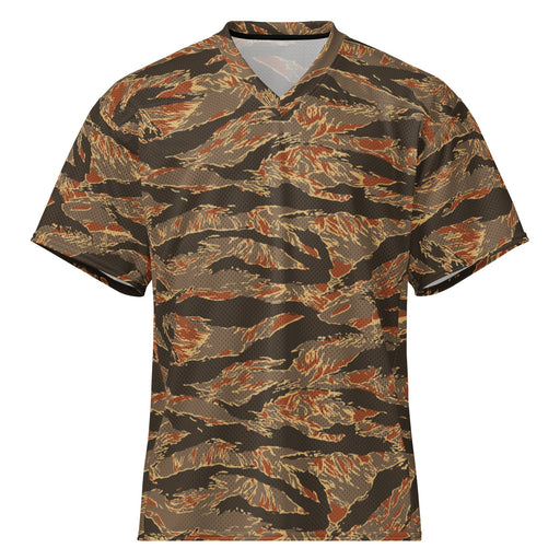 Tiger Stripe Emberwood CAMO Unisex American Football Jersey - 2XS