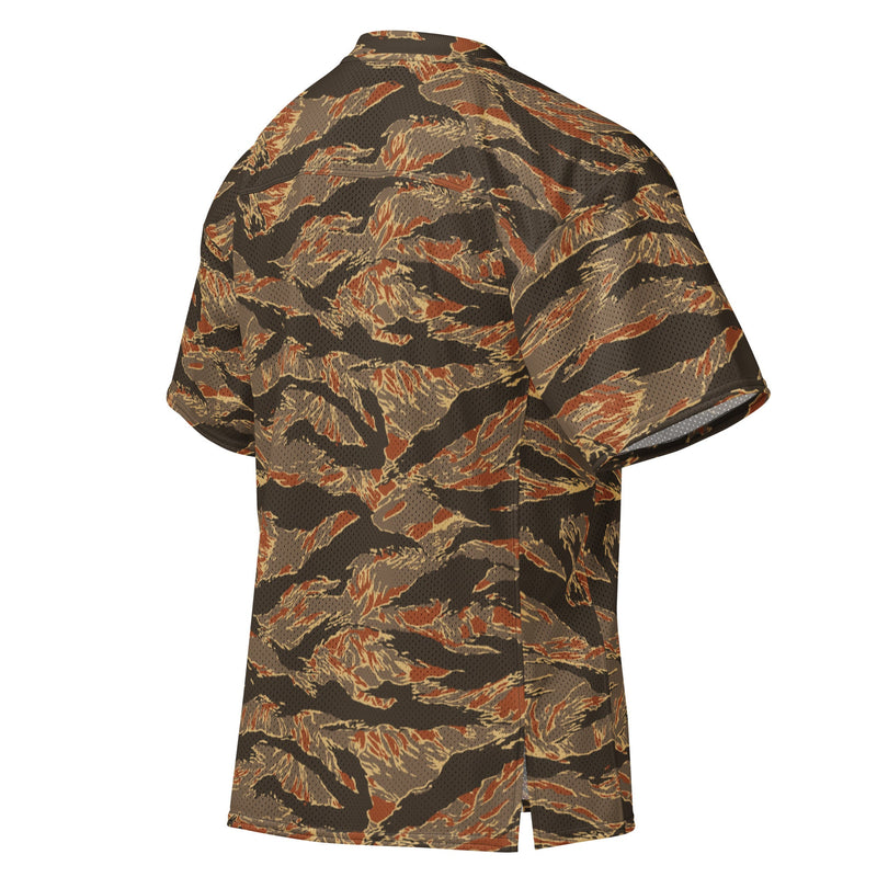Tiger Stripe Emberwood CAMO Unisex American Football Jersey