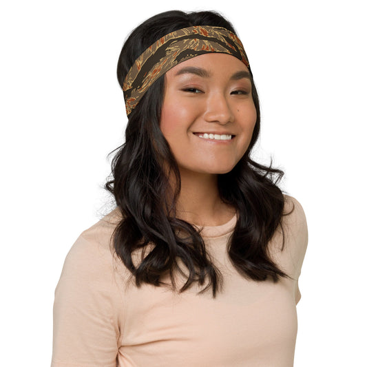 American Tiger Stripe Autumn CAMO Headband - Headbands