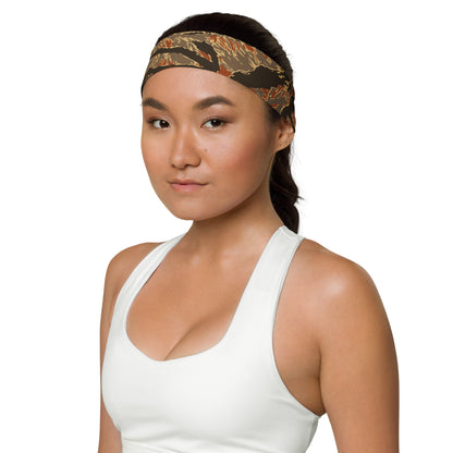 American Tiger Stripe Autumn CAMO Headband