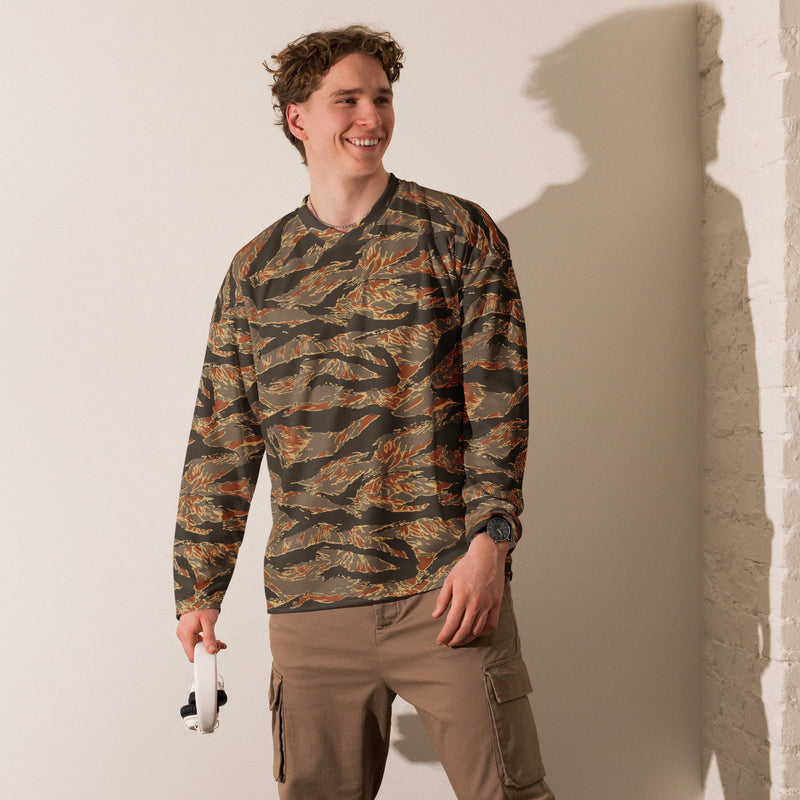 Tiger Stripe Emberwood CAMO Unisex Hockey Fan Jersey
