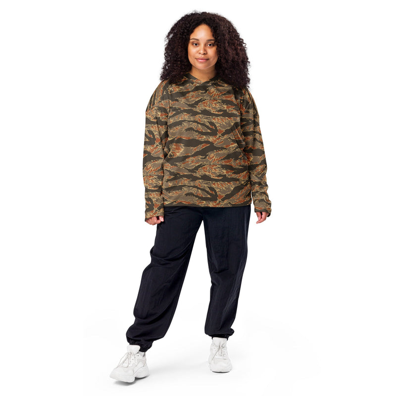 Tiger Stripe Emberwood CAMO Unisex Hockey Fan Jersey