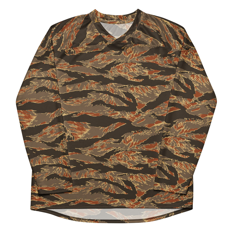 Tiger Stripe Emberwood CAMO Unisex Hockey Fan Jersey