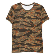 Tiger Stripe Emberwood CAMO Mens Athletic T-Shirt - Shirt