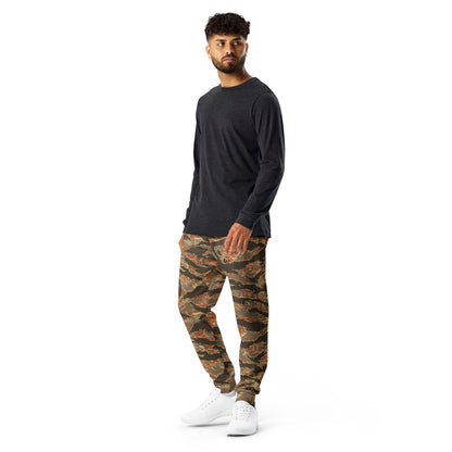 American Tiger Stripe Autumn CAMO Mens Joggers