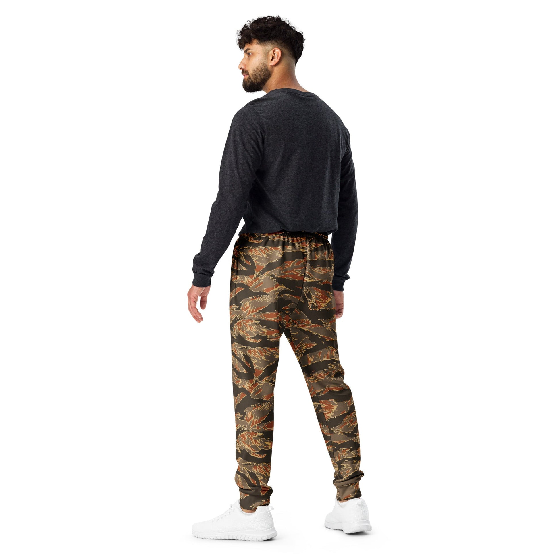 American Tiger Stripe Autumn CAMO Mens Joggers